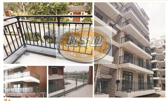 Galvanized Zinc Steel Railing for Industrial Outdoor Safety