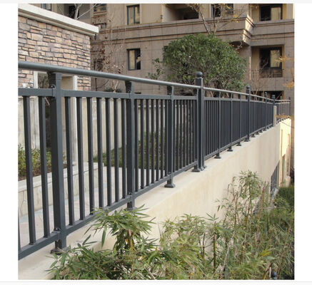 Galvanized Zinc Steel Railing - High Strength Weather Resistant