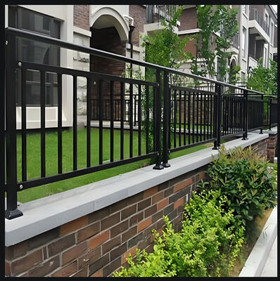 Galvanized Zinc Steel Railing for Outdoor Stairs and Balcony Safety