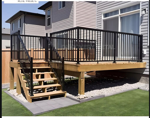 Anti-Slip Aluminum Railing Systems for Commercial Use