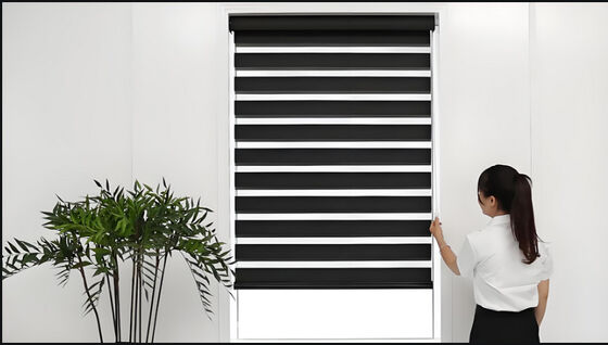 Ultra Thin Cordless Window Blinds Dust Resistant Quick Fit