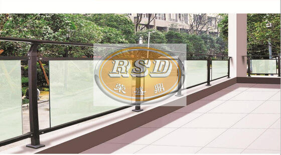 Zinc Steel Railing 36 Inches High Corrosion Resistance