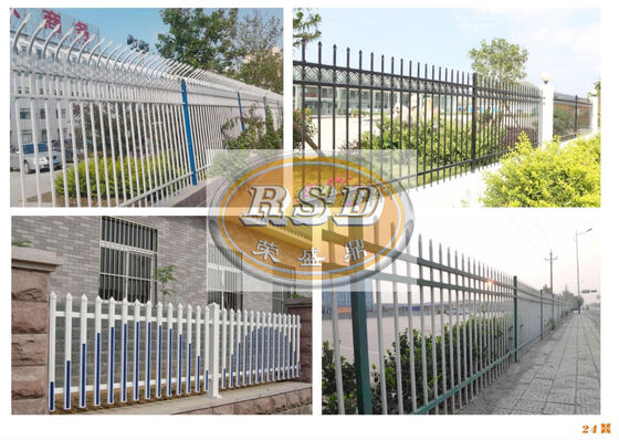 Modern Galvanized Metal Wall Fence for Indoor Outdoor Security