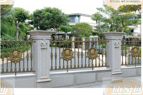 UV Resistant Aluminum Safety Railing for Balcony Stairs Indoor Outdoor