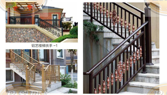 304 Stainless Steel Modern Stair Railing Indoor Outdoor Use