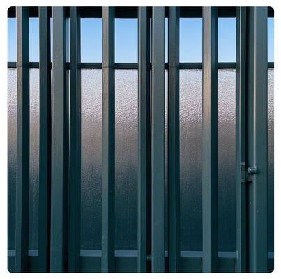 Galvanized Metal Fence Panels for Residential Security