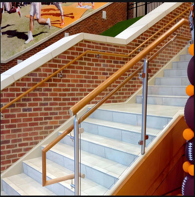 10mm Tempered Glass Balcony Railing for Indoor Outdoor Use