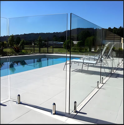 12mm Thermally Toughened Glass Balcony Railing ISO Certified
