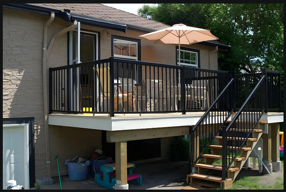 Modern Aluminum Guard Railing Galvanized for Indoor Outdoor Use