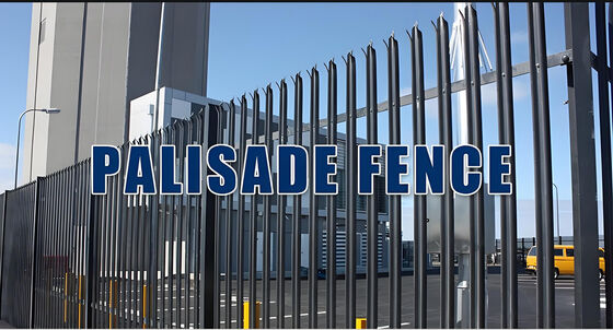 Modern Galvanized Anti Climb Metal Fence Panels for Security
