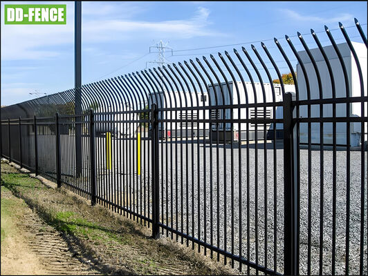 Modern Galvanized Metal Wall Fence for Indoor Outdoor Use