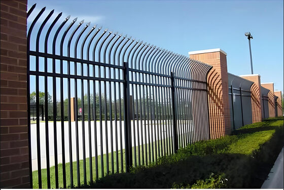 Modern Galvanized Metal Wall Fence for Indoor Outdoor Security