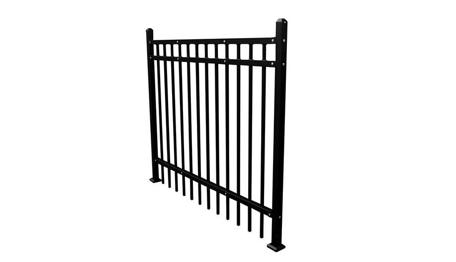 Non-Conductive Aluminum Safety Railings for Electrical Zones